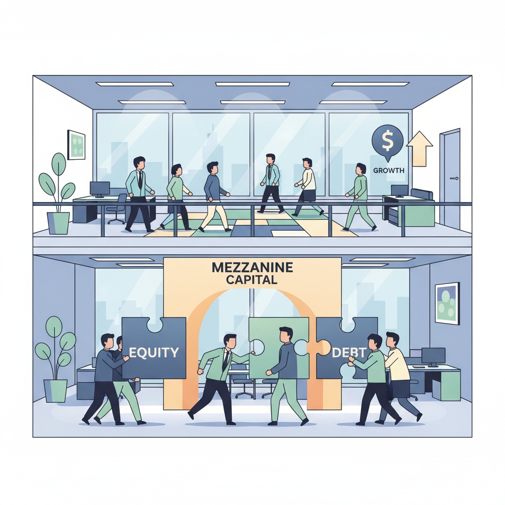 Mezzanine-Kapital: Die flexible Finanzierung zwischen Eigen- und Fremdkapital für KMUs